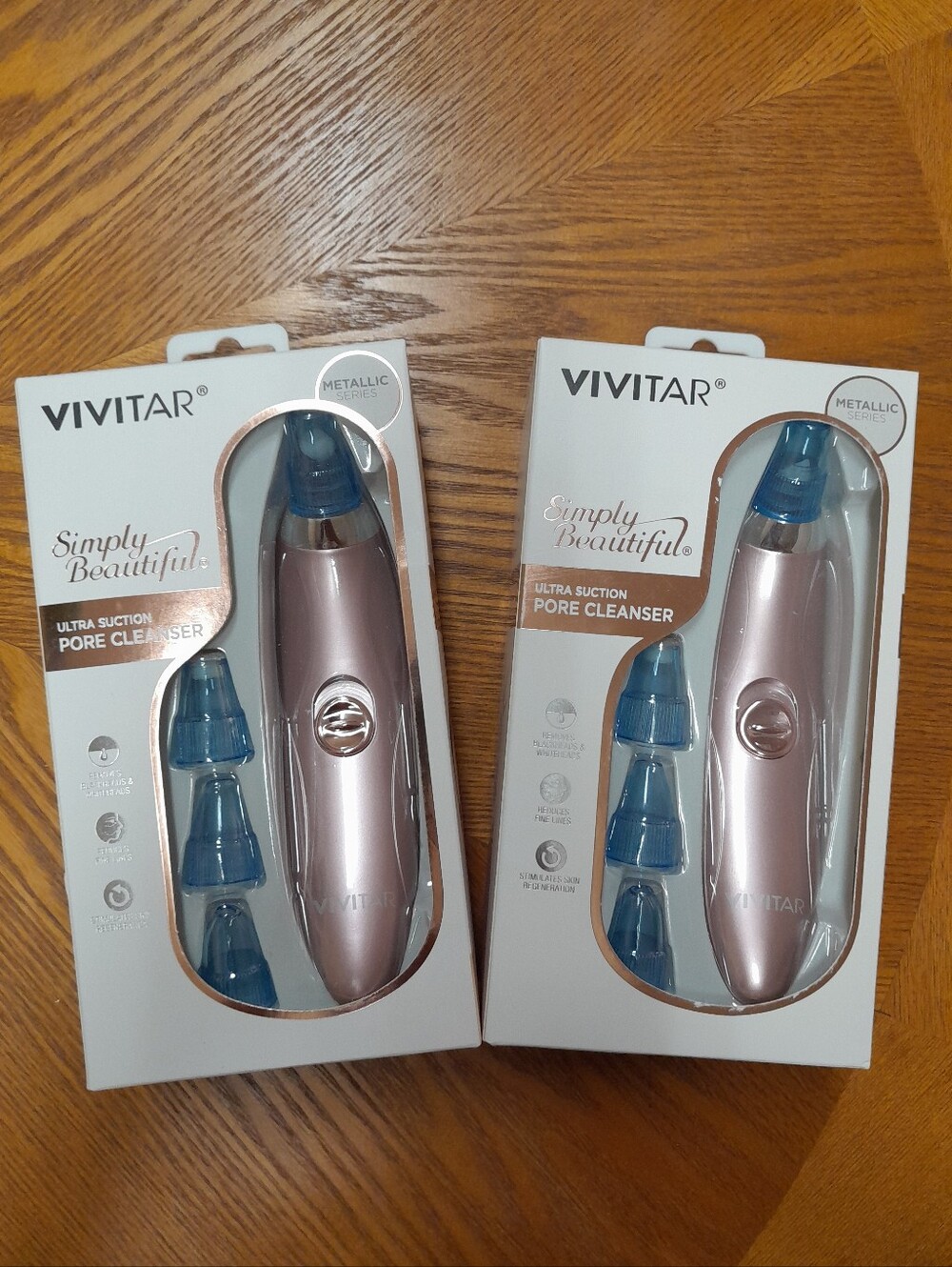 Vivitar 2 Ultra Suction Pore Cleanser Metallic Series NWT Size:OS